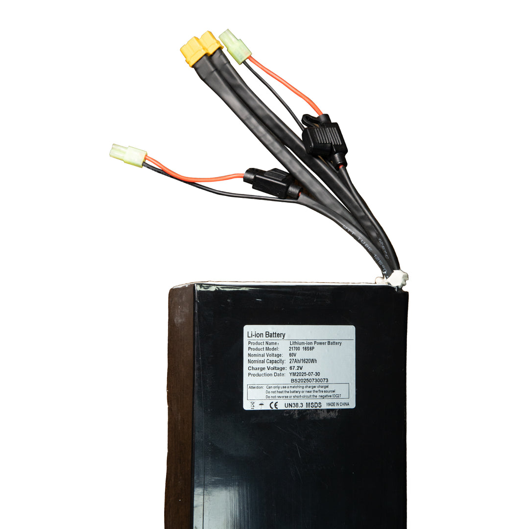 Batería de iones de litio Samsung de 60 V y 30 Ah  <tc>Hawk Pro</tc>
